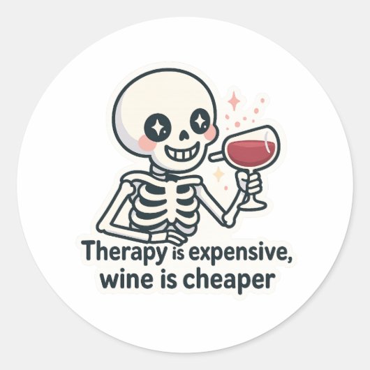 Halloween Ghost | Cute Kawaii Halloween Sticker  ラウンドシール (正面)