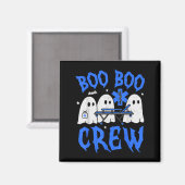 Halloween Ghost Ems Emt Paramedic Funny Emergency  マグネット (正面/裏面)