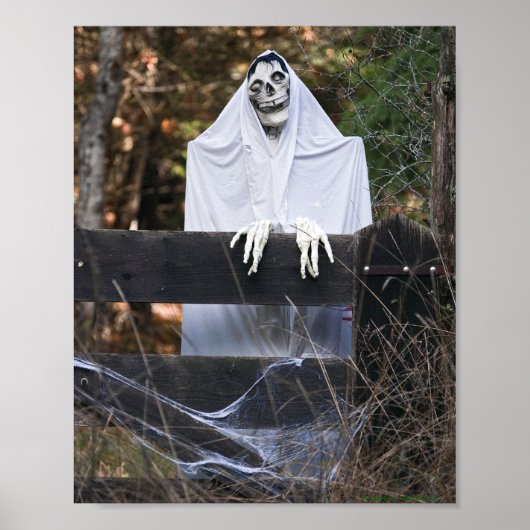 Halloween Ghost - Fine Art Print ポスター (正面)