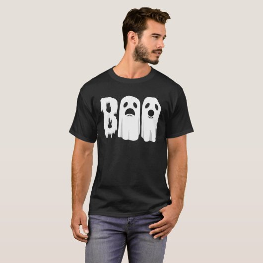 Halloween Ghost Hunting Spooky Horror for Paranorm Tシャツ (正面フル)