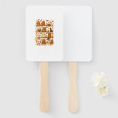 Halloween Ghost Reading Books Lover ハンドファン (正面&裏面)