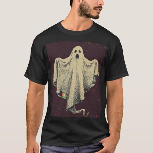 Halloween Ghost Spooky Spirit  Tシャツ (正面)