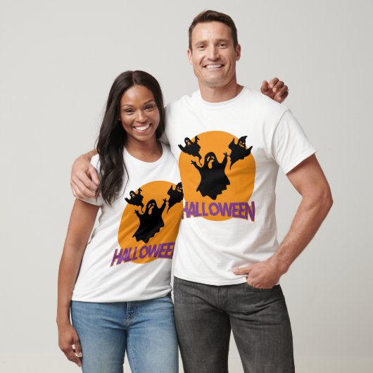 Halloween ghost tシャツ (ユニセックス)