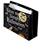 Halloween Gift Bag ラージペーパーバッグ (正面アングル)