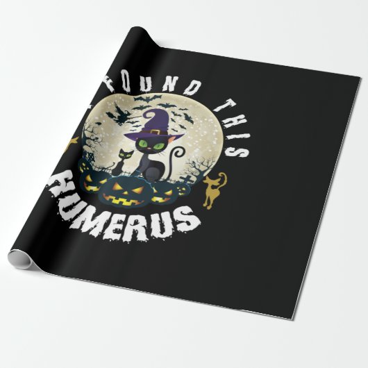 Halloween Gift | I Found This Humerus Birthday ラッピングペーパー (アンロールド)