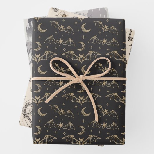 Halloween Gift wrapping paper ラッピングペーパーシート (インサイチュ)
