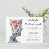 Halloween Girls Night Out | Spooky Cocktail Party 招待状 (スタンド正面)