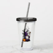 Halloween Gnome Acrylic Tumbler アクリルタンブラー (裏面)