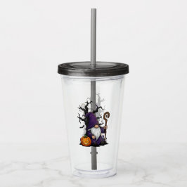 Halloween Gnome Acrylic Tumbler アクリルタンブラー
