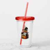 Halloween Gnome Acrylic Tumbler アクリルタンブラー (裏面)