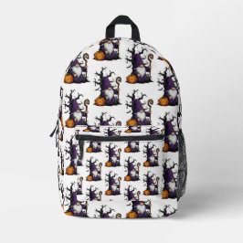 Halloween Gnome Backpack プリントバックパック