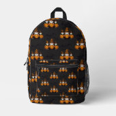 Halloween Gnome Backpack プリントバックパック (正面)