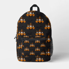 Halloween Gnome Backpack プリントバックパック