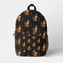 Halloween Gnome Backpack プリントバックパック