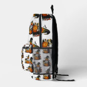Halloween Gnome Backpack プリントバックパック (右)