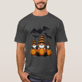 Halloween Gnome Basic Dark T-Shirt Tシャツ (正面)