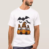Halloween Gnome Basic T-Shirt Tシャツ (正面)