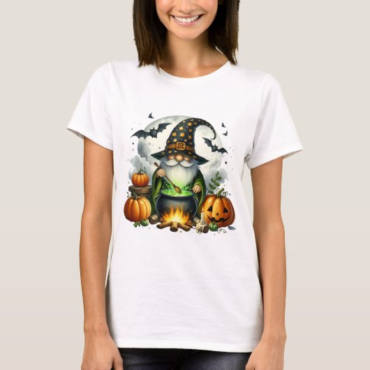 Halloween Gnome Brewing Tシャツ (正面)