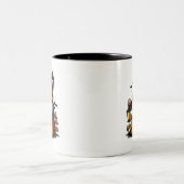 Halloween Gnome Coffee Mug ツートーンマグカップ (中央)