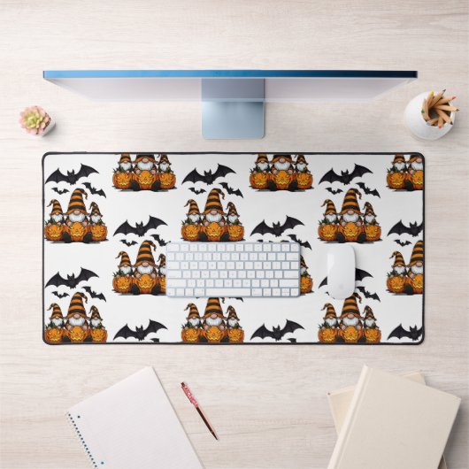 Halloween Gnome Desk Mat デスクマット (オフィス1)