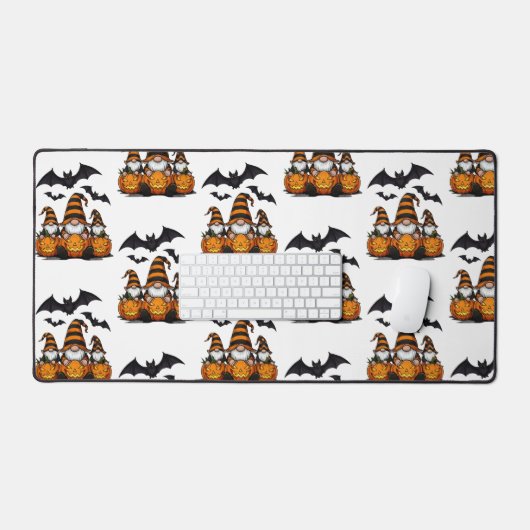 Halloween Gnome Desk Mat デスクマット (キーボード&マウス)