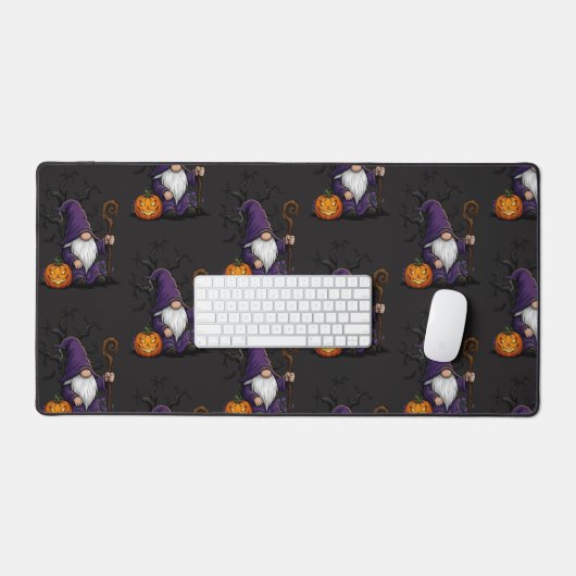 Halloween Gnome Desk Mat デスクマット (キーボード&マウス)