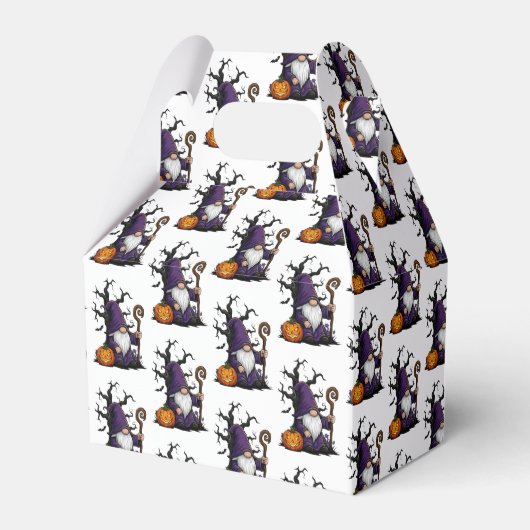 Halloween Gnome Favor Box フェイバーボックス (正面サイド)