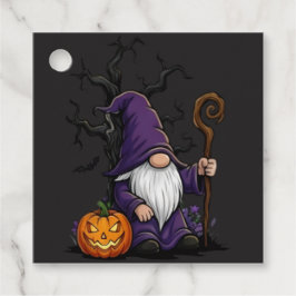 Halloween Gnome Favor Tags フェイバータグ
