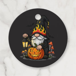 Halloween Gnome Favor Tags フェイバータグ