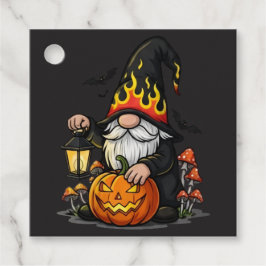 Halloween Gnome Favor Tags フェイバータグ