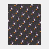 Halloween Gnome Fleece Blanket フリースブランケット (正面)
