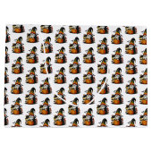 Halloween Gnome Gift Bag ラージペーパーバッグ (裏面)