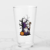 Halloween Gnome Glass Cup タンブラーグラス (裏面)