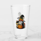 Halloween Gnome Glass Cup タンブラーグラス (正面)