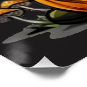 Halloween Gnome Glossy Poster ポスター (コーナー)