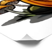 Halloween Gnome Glossy Poster ポスター (コーナー)