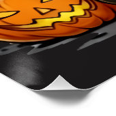 Halloween Gnome Glossy Poster ポスター (コーナー)