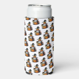 Halloween Gnome Koozie スリム缶クーラー