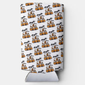 Halloween Gnome Koozie スリム缶クーラー (裏面)
