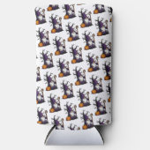 Halloween Gnome Koozie スリム缶クーラー (正面)