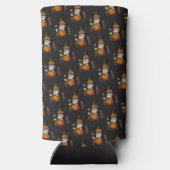 Halloween Gnome Koozie スリム缶クーラー (裏面)