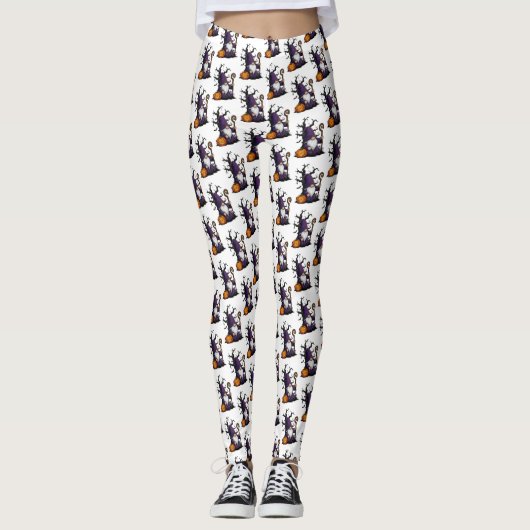 Halloween Gnome Leggings レギンス (正面)