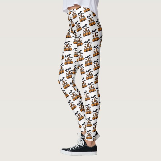Halloween Gnome Leggings レギンス (左)