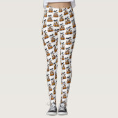 Halloween Gnome Leggings レギンス (正面)