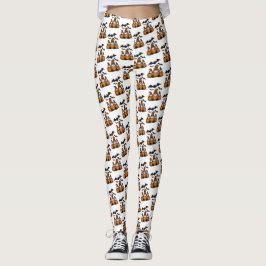 Halloween Gnome Leggings レギンス
