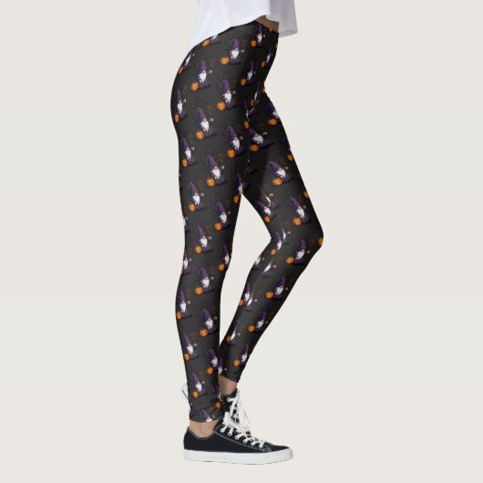 Halloween Gnome Leggings レギンス (右)
