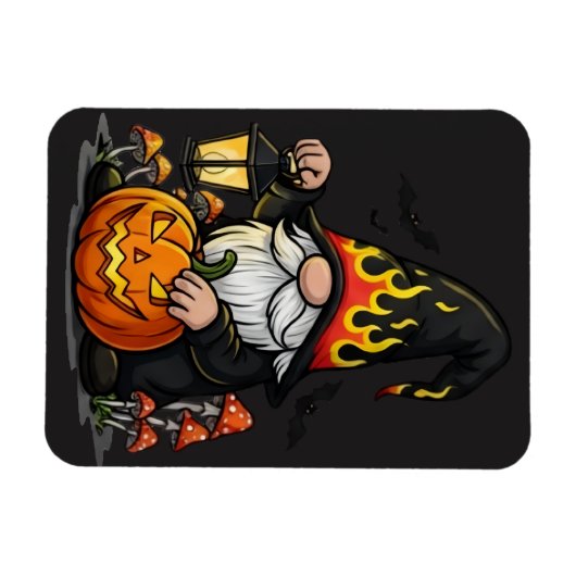 Halloween Gnome Magnet マグネット (横)