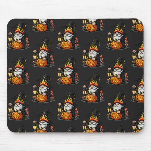 Halloween Gnome Mousepad マウスパッド (正面)