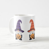 Halloween Gnome Mug | Cute Pumpkin Coffee Cup コーヒーマグカップ (正面左)