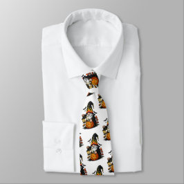 Halloween Gnome Neck Tie ネクタイ